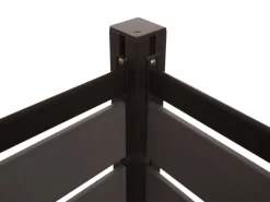 Alu Mülltonnen-Zaun K57 Grau 130x100x6cm*MCW Sale