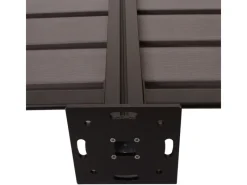 Alu Mülltonnen-Zaun K57 Grau 130x100x6cm*MCW Sale