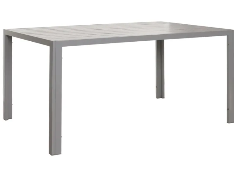 MCW Gartentische|Alu-Esstisch N40 Tisch Bistrotisch Gartentisch Balkontisch Wetterfest 140x80cm