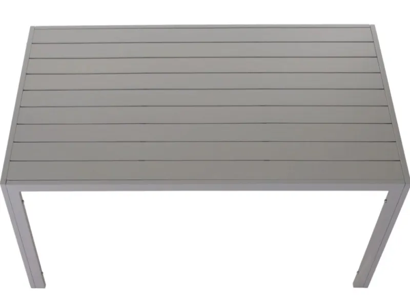 MCW Gartentische|Alu-Esstisch N40 Tisch Bistrotisch Gartentisch Balkontisch Wetterfest 140x80cm