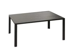 MCW Gartentische|Alu-Esstisch N40 Tisch Bistrotisch Gartentisch Balkontisch Wetterfest 140x80cm
