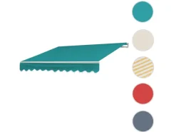 Alu-Markise H792 5x3m Polyester*MCW