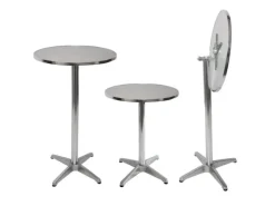 MCW Gartentische|Alu-Stehtisch Klappbar Basismodell Basismodell