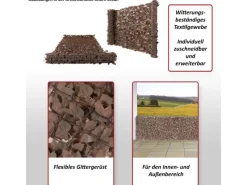 Balkonsichtschutz N77 300x100cm Blatt - 300x100cm Ahorn*MCW Online