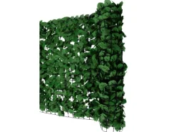 MCW Sonnensegel|Balkonsichtschutz|Balkonsichtschutz N77 300x100cm Blatt - 300x100cm Blatt Dunkel