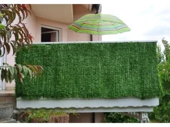 Balkonsichtschutz N77 300x100cm Tanne - 300x100cm Tanne Hell*MCW Sale