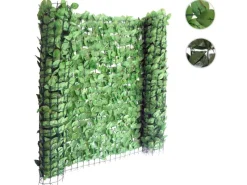 Balkonsichtschutz T811 Buche 500x100cm - 500x100cm Hell*MCW Sale