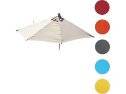 MCW Sonnenschirme|Bezug für Sonnenschirm Halbrund Lorca Creme