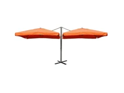 MCW Sonnenschirme|Doppel-Ampelschirm T44 Terracotta