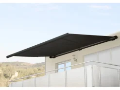 MCW Markisen|Elektrische Kassettenmarkise H27 6x3m Polyester Rahmen