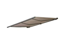 MCW Markisen|Elektrische Kassettenmarkise H27 6x3m Polyester Rahmen Grau