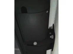 MCW Markisen|Elektrische Kassettenmarkise H122 4x3m Polyester Gelb/Weiß Rahmen Anthrazit