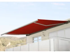 Elektrische Kassettenmarkise H122 4x3m Polyester*MCW New