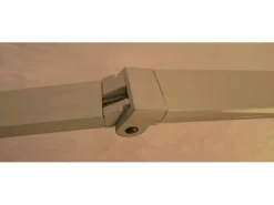 MCW Markisen|Elektrische Kassettenmarkise H123 4,5x3m Polyester Gelb/Weiß