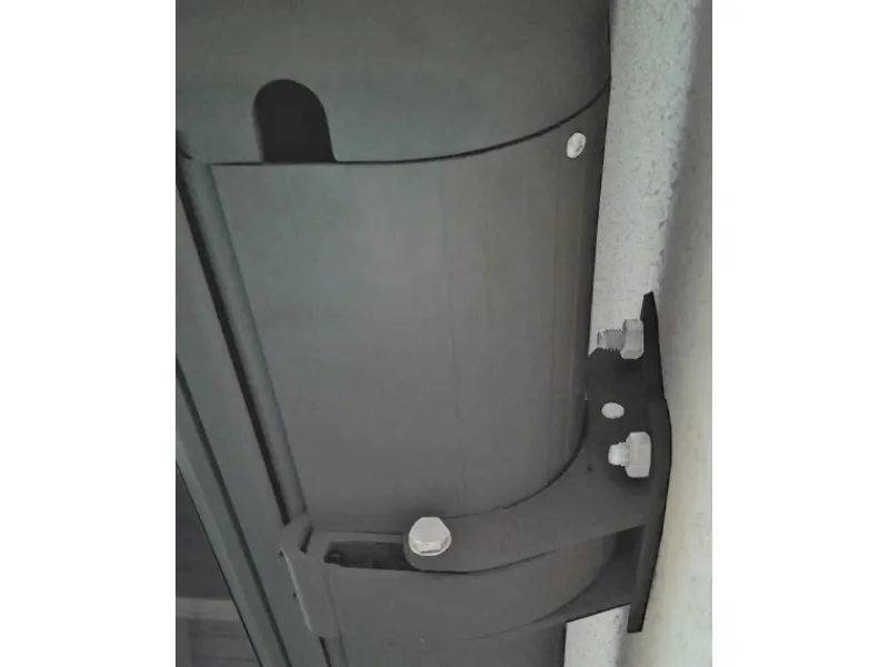 MCW Markisen|Elektrische Kassettenmarkise H122 4x3m Polyester Rahmen Grau