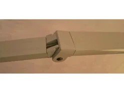 MCW Markisen|Elektrische Kassettenmarkise H27 6x3m Polyester Rahmen Weiß