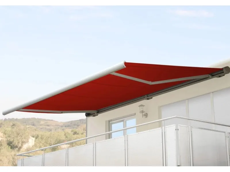 MCW Markisen|Elektrische Kassettenmarkise H124 5x3m Polyester