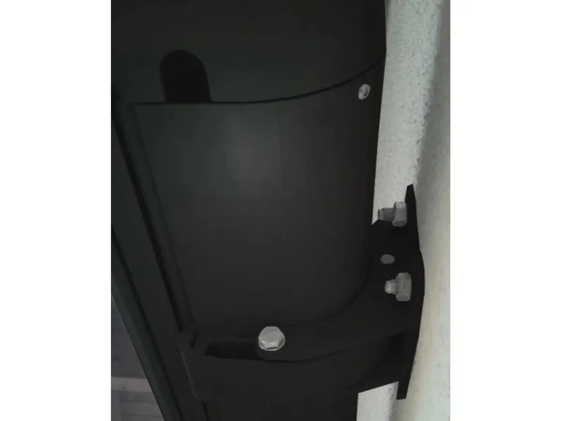 MCW Markisen|Elektrische Kassettenmarkise H124 5x3m Polyester Rahmen Anthrazit