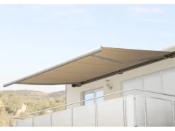 Elektrische Kassettenmarkise H122 4x3m Polyester*MCW Hot