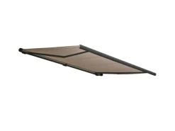 Elektrische Kassettenmarkise H27 6x3m Polyester Rahmen Anthrazit*MCW Best