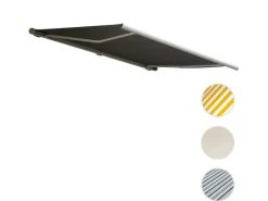 MCW Markisen|Elektrische Kassettenmarkise H122 4x3m Polyester