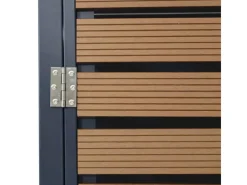 MCW Mülltonnenboxen|3er Mülltonnenverkleidung K14 -Optik 124x200x84cm