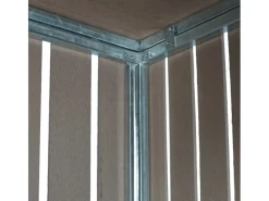 2-/4er WPC-Mülltonnenverkleidung J28 Braun 115x140x100cm*MCW Online