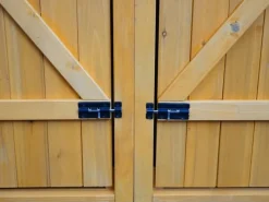 2er-Fahrradgarage H60 Fahrradbox Geräteschuppen Gerätehaus MVG Abschließbar 151x200x200cm*MCW Hot