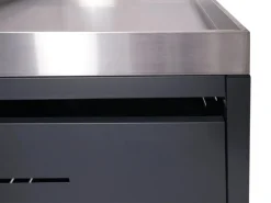 2er-Mülltonnenverkleidung H40 125x134x84cm Anthrazit*MCW