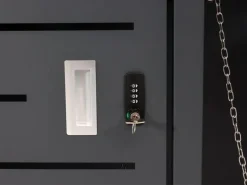 2er-Mülltonnenverkleidung H40b 110x115x62cm Anthrazit*MCW New