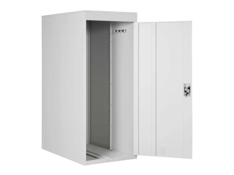 MCW Fahrradboxen|Fahrradgarage H66 Fahrradbox Gerätehaus Fahrradunterstand Erweiterbar Abschließbar Metall