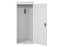 MCW Fahrradboxen|Fahrradgarage H66 Fahrradbox Gerätehaus Fahrradunterstand Erweiterbar Abschließbar Metall