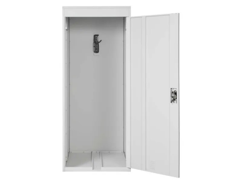 MCW Fahrradboxen|Fahrradgarage H66 Fahrradbox Gerätehaus Fahrradunterstand Erweiterbar Abschließbar Metall