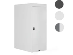 MCW Fahrradboxen|Fahrradgarage H66 Fahrradbox Gerätehaus Fahrradunterstand Erweiterbar Abschließbar Metall