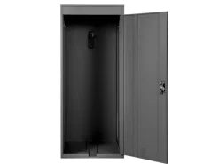 Fahrradgarage H66 Fahrradbox Gerätehaus Fahrradunterstand Erweiterbar Abschließbar Metall*MCW Outlet