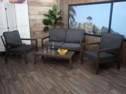 Garnitur L64 4er-Set Polster*MCW Discount