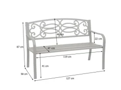 MCW Gartenbänke|Gartenbank F44