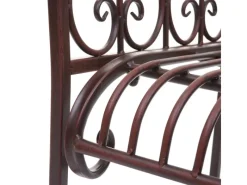 MCW Gartenbänke|Sitzkissen|Gartenbank H78 Rost-Optik 2-Sitzer ohne Sitzkissen