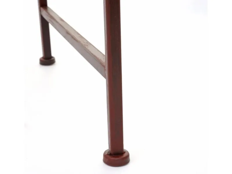 MCW Gartenbänke|Sitzkissen|Gartenbank H78 Rost-Optik 2-Sitzer ohne Sitzkissen