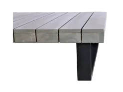 Garten-Garnitur H54 2er-Set Grau Polster Cremeweiß*MCW Online