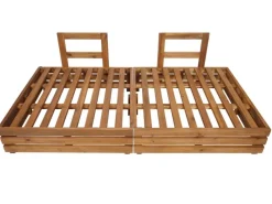 MCW Gartenmöbel-Sets|Garten-Garnitur L28 4er-Set Polster Dunkelgrau