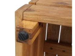 MCW Gartenmöbel-Sets|Garten-Garnitur L28 4er-Set Polster Dunkelgrau