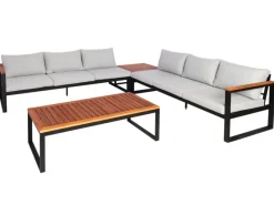 Garten-Garnitur L26 4er-Set Hellgrau*MCW Hot