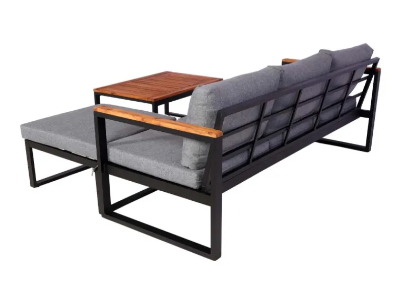 Garten-Garnitur L26b 3er-Set Dunkelgrau*MCW Outlet