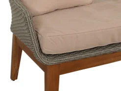 Gartengarnitur N37 Grau Kissen Beige*MCW New