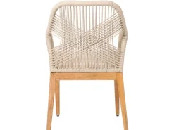 Gartenstuhl H56b Kissen Creme-Weiß*MCW Best