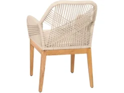 Gartenstuhl H56b Kissen Creme-Weiß*MCW Best