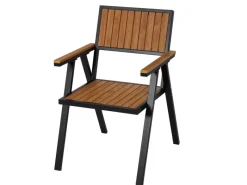 Gartenstuhl J95 2er-Set Gestell Schwarz*MCW Hot