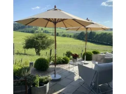 Gastronomie Holz-Sonnenschirm C57 Rund Ø3m*MCW Online