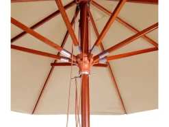 Gastronomie Holz-Sonnenschirm C57 Rund Ø4m*MCW Clearance